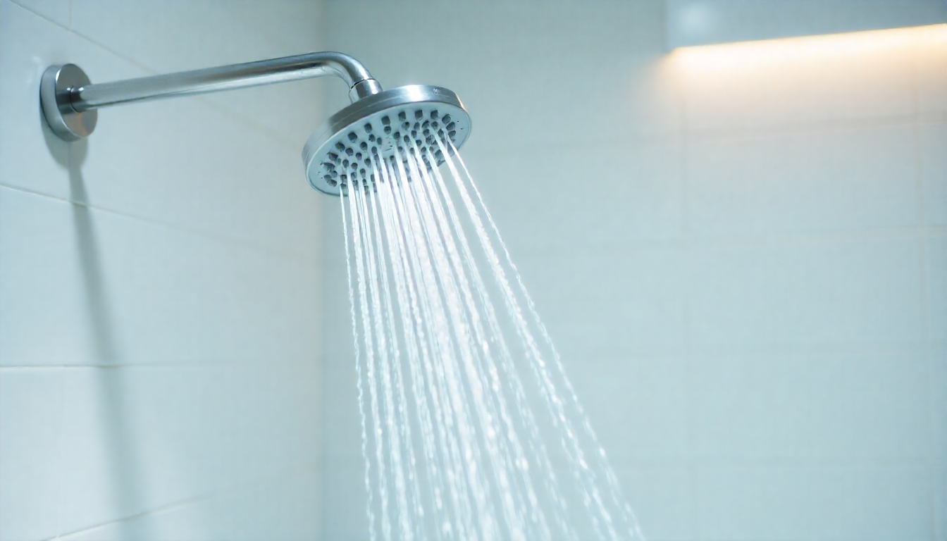 how to clean bathroom shower head