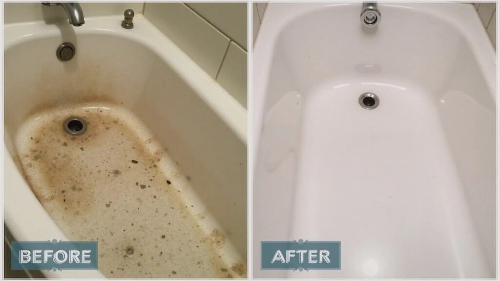 cleaning Jacuzzi bathtub jets
