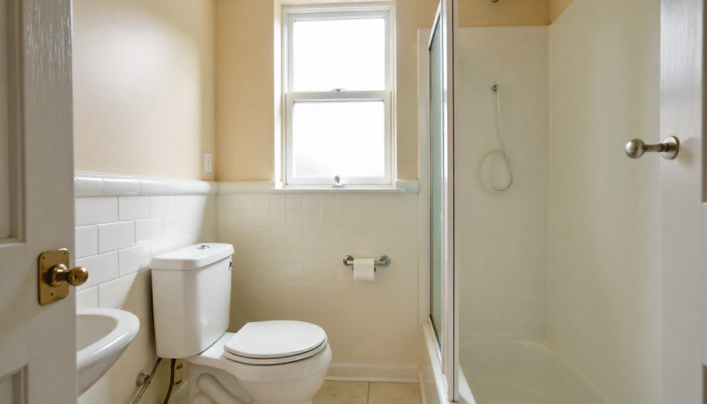 how to clean toilet and bathroom combo