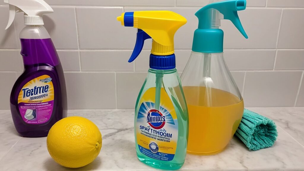 Homemade Spray for Bathroom Cleaning