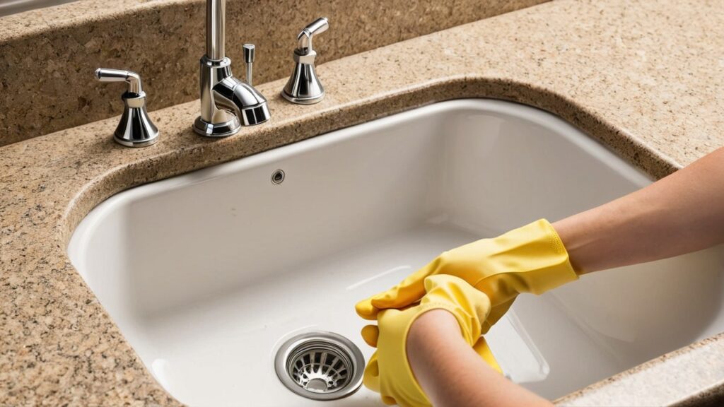Remove Hard Water Stains From Sink