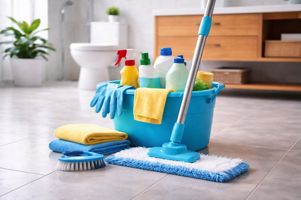 bathroom floor maintenance tips