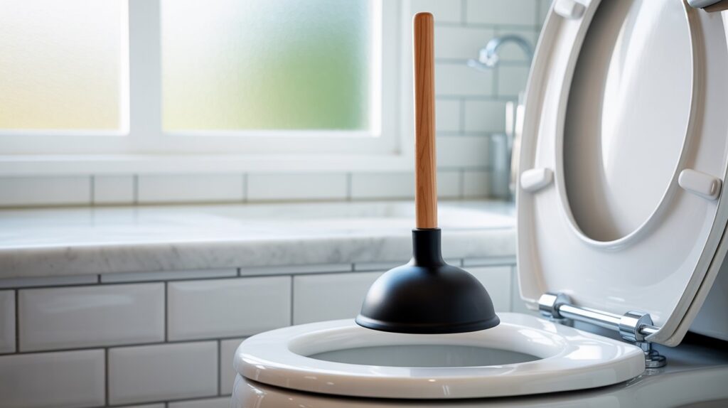 Bathroom Toilet Plunger