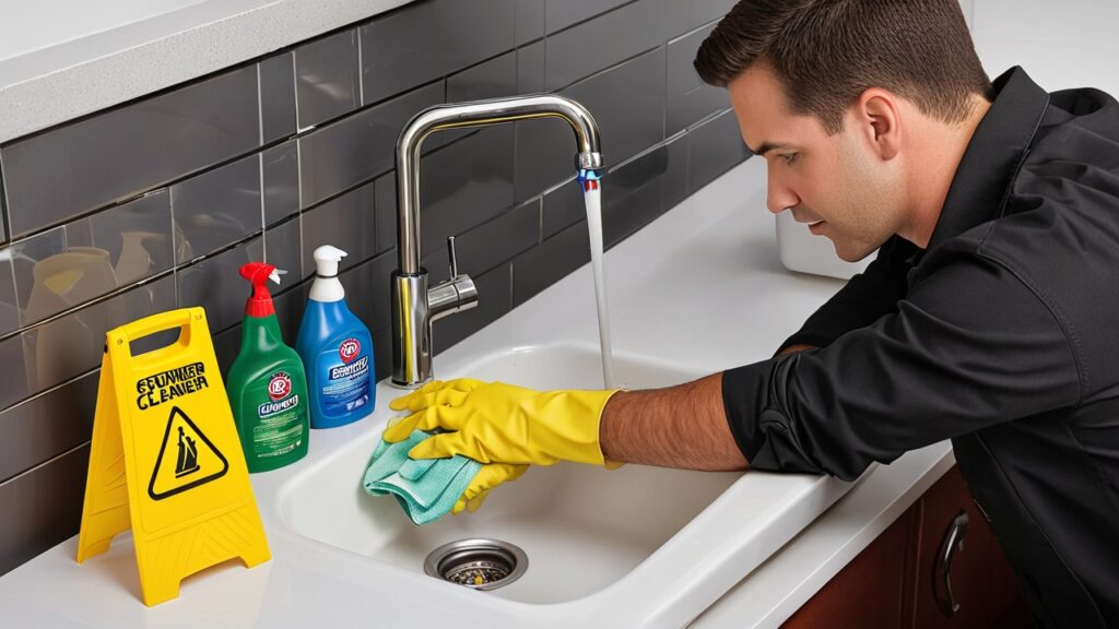 keep your sink clean