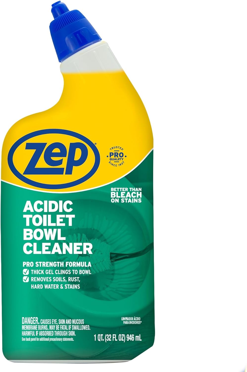Zep Acidic Toilet Bowl Cleaner, 32 Oz
