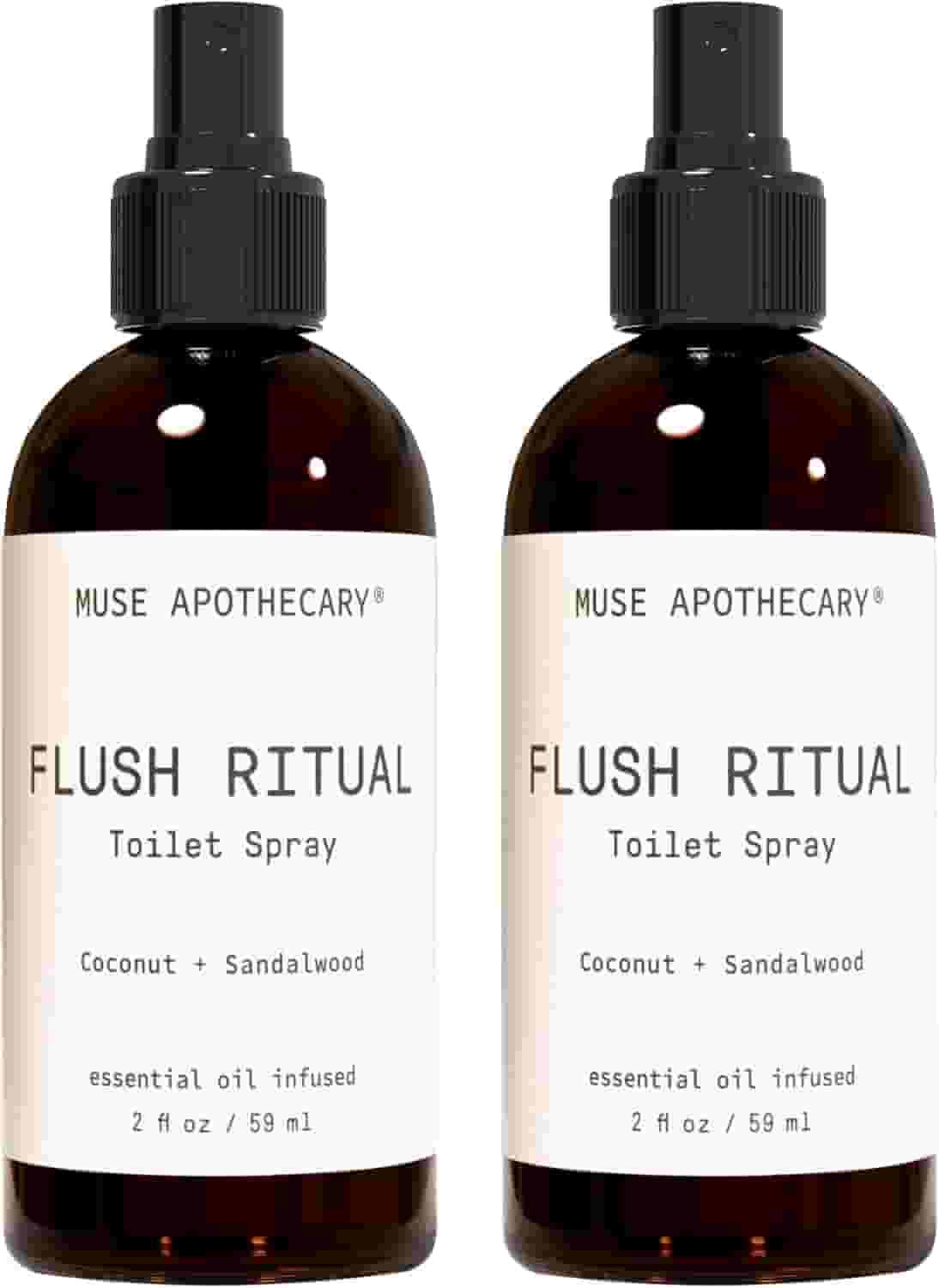 Muse Apothecary Flush Ritual - Aromatic & Refreshing Toilet Spray