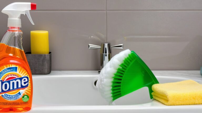 how to make a foaming bathroom cleaner at home