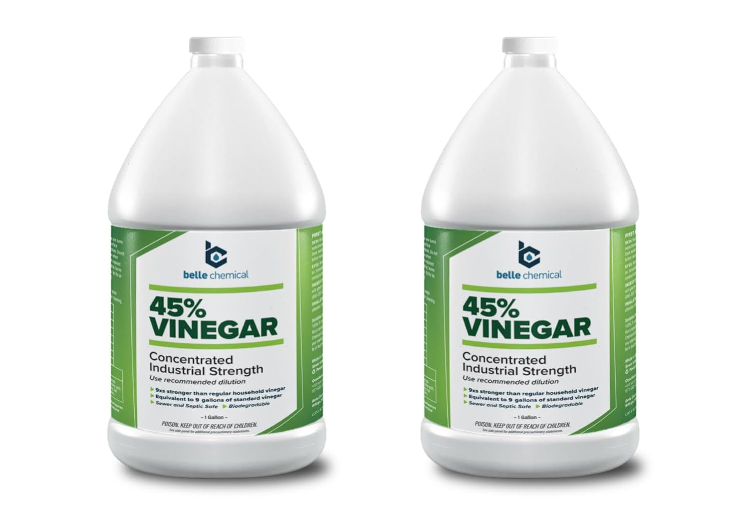 45% Pure Vinegar - Concentrated Industrial Grade