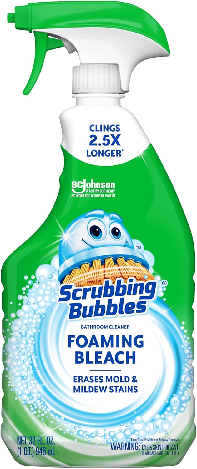 Scrubbing Bubbles Foaming Bleach Bathroom and Shower Cleaner