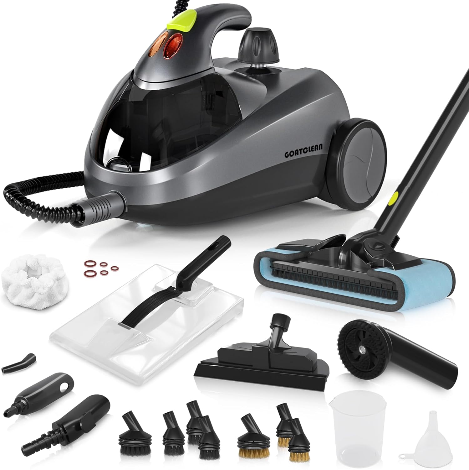 Heavy-Duty Steam Cleaner - 1500W Multipurpose Handheld Steamer