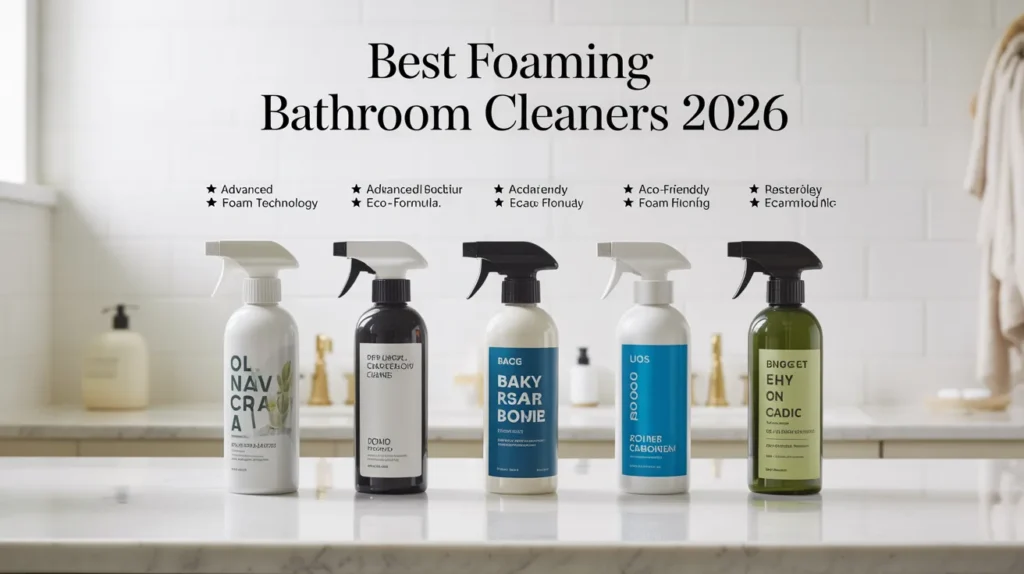  best foaming bathroom cleaners