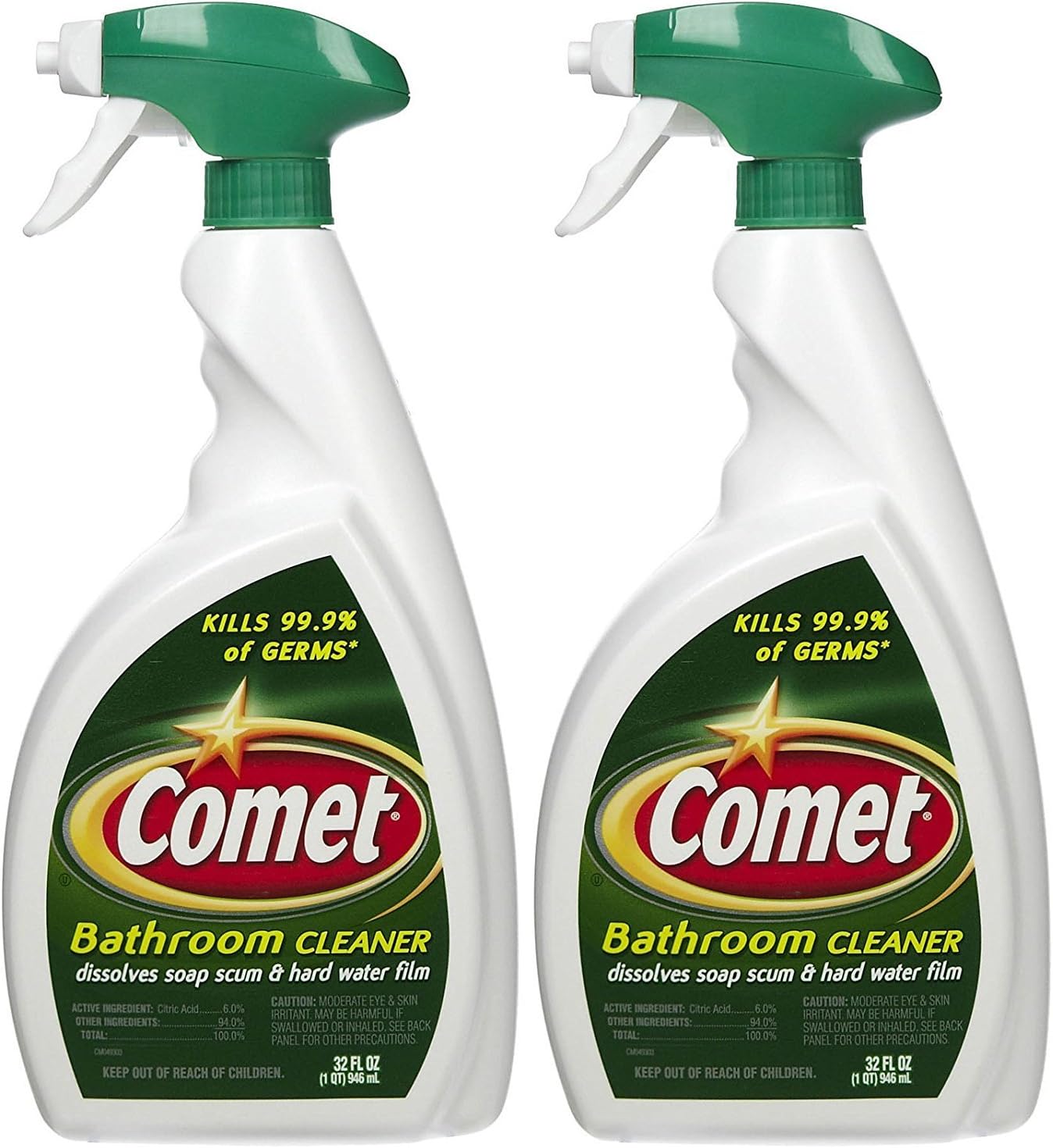 Comet Bathroom Cleaner Spray - 32 oz - 2 pk