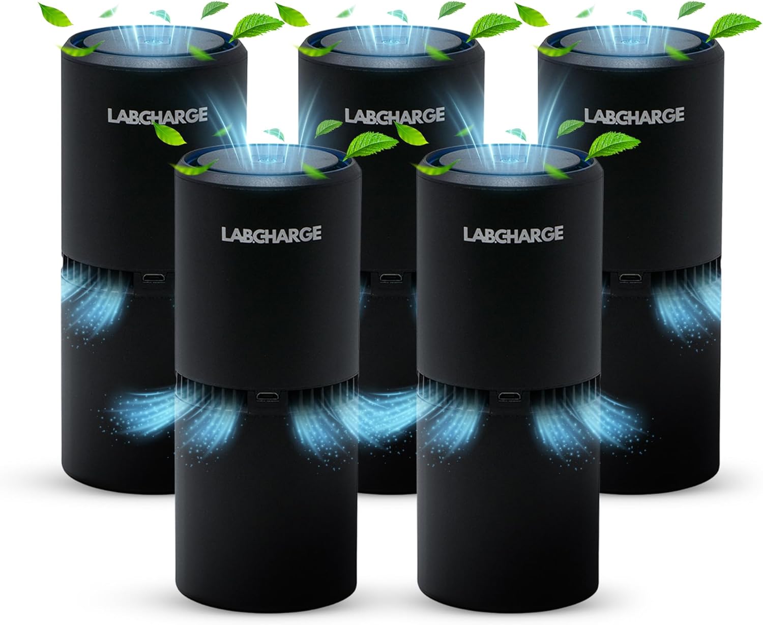 LabCharge Small Ionic Air Purifier for Home & Bedroom